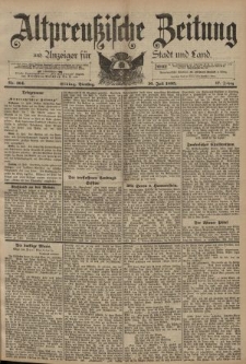 Altpreussische Zeitung, Nr. 164 Dienstag 16 Juli 1895, 47. Jahrgang