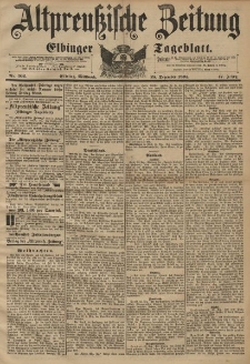 Altpreussische Zeitung, Nr. 302 Mittwoch 25 Dezember 1895, 47. Jahrgang