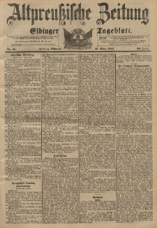 Altpreussische Zeitung, Nr. 58 Mittwoch 10 März 1897, 49. Jahrgang