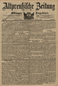 Altpreussische Zeitung, Nr. 144 Mittwoch 23 Juni 1897, 49. Jahrgang