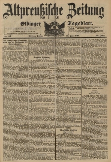 Altpreussische Zeitung, Nr. 146 Freitag 25 Juni 1897, 49. Jahrgang
