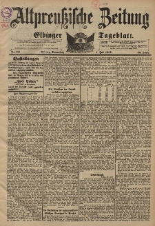Altpreussische Zeitung, Nr. 151 Donnerstag 1 Juli 1897, 49. Jahrgang