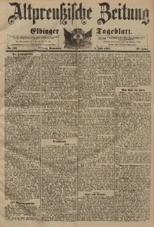 Altpreussische Zeitung, Nr. 153 Sonnabend 3 Juli 1897, 49. Jahrgang
