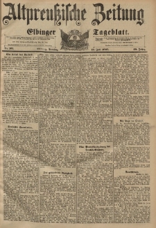 Altpreussische Zeitung, Nr. 161 Dienstag 13 Juli 1897, 49. Jahrgang