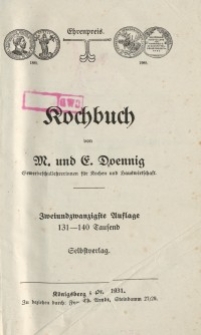 Kochbuch