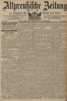 Altpreussische Zeitung, Nr. 153 Freitag 4 Juli 1890, 42. Jahrgang