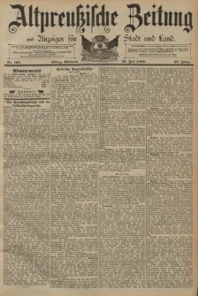 Altpreussische Zeitung, Nr. 169 Mittwoch 23 Juli 1890, 42. Jahrgang