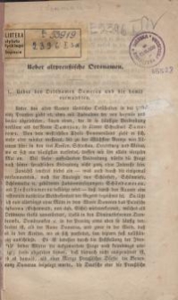 Ueber altpreussische Ortsnamen