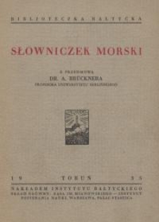 Słowniczek morski
