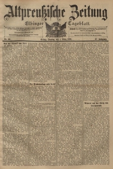 Altpreussische Zeitung, Nr. 50 Dienstag 1 März 1898, 50. Jahrgang