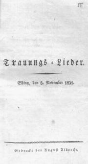 Trauungs-Lieder
