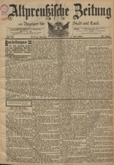 Altpreussische Zeitung, Nr. 151 Sonntag 1 Juli 1894, 46. Jahrgang