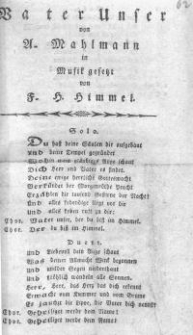 Vater Unser
