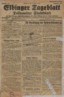 Elbinger Tageblatt, Nr. 110 Dienstag 12 Mai 1925