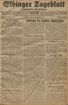 Elbinger Tageblatt, Nr. 299 Dienstag 22 Dezember 1925