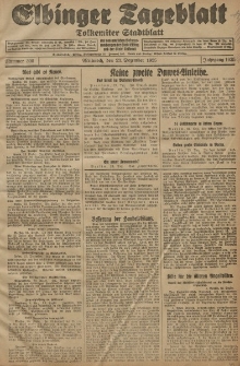 Elbinger Tageblatt, Nr. 300 Mittwoch 23 Dezember 1925
