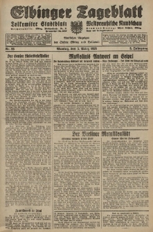 Elbinger Tageblatt, Nr. 55 Montag 5 März 1928, 5. Jahrgang