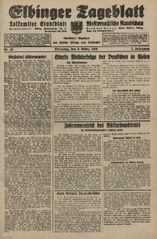 Elbinger Tageblatt, Nr. 56 Dienstag 6 März 1928, 5. Jahrgang