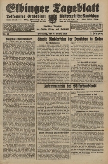 Elbinger Tageblatt, Nr. 56 Dienstag 6 März 1928, 5. Jahrgang