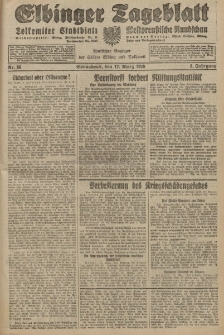 Elbinger Tageblatt, Nr. 66 Sonnabend 17 März 1928, 5. Jahrgang