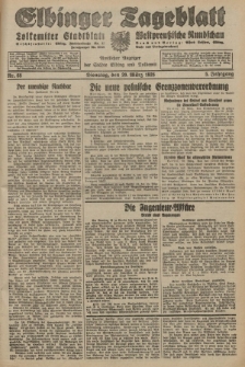 Elbinger Tageblatt, Nr. 68 Dienstag 20 März 1928, 5. Jahrgang