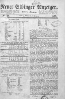 Neuer Elbinger Anzeiger 1855