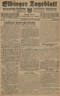 Elbinger Tageblatt, Nr. 150 Sonnabend 29 Juni 1929, 6. Jahrgang