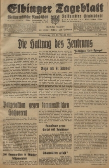 Elbinger Tageblatt, Nr. 188 Donnerstag 13 August 1931, 8. Jahrgang