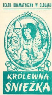 Królewna Śnieżka - program teatralny