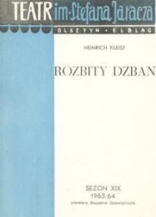 Rozbity dzban (Der zerbrochene Krug) - program teatralny
