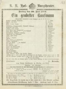 Pozycja nr 168 z kolekcji Henryka Nitschmanna : Ein geadelter Kaufmann.