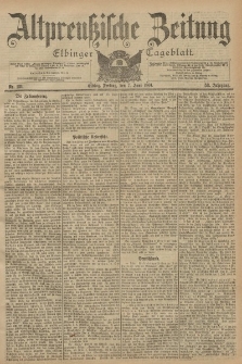 Altpreussische Zeitung, Nr. 131 Freitag 7 Juni 1901, 53. Jahrgang