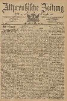 Altpreussische Zeitung, Nr. 132 Sonnabend 8 Juni 1901, 53. Jahrgang