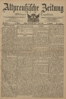 Altpreussische Zeitung, Nr. 160 Donnerstag 11 Juli 1901, 53. Jahrgang
