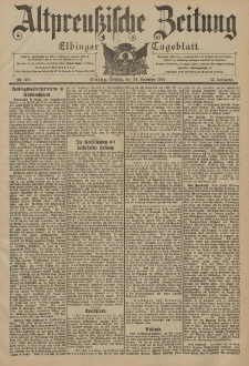 Altpreussische Zeitung, Nr. 301 Dienstag 24 Dezember 1901, 53. Jahrgang