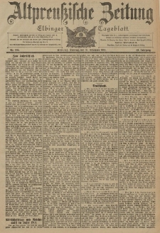 Altpreussische Zeitung, Nr. 305 Dienstag 31 Dezember 1901, 53. Jahrgang