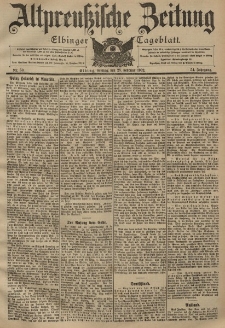 Altpreussische Zeitung, Nr. 50 Freitag 28 Februar 1902, 54. Jahrgang