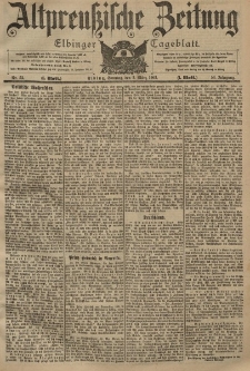 Altpreussische Zeitung, Nr. 52 Sonntag 2 März 1902, 54. Jahrgang