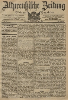 Altpreussische Zeitung, Nr. 53 Dienstag 4 März 1902, 54. Jahrgang