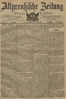 Altpreussische Zeitung, Nr. 58 Sonntag 9 März 1902, 54. Jahrgang