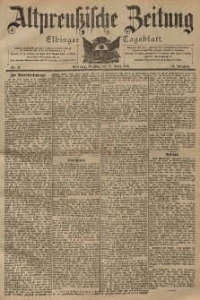 Altpreussische Zeitung, Nr. 71 Dienstag 25 März 1902, 54. Jahrgang