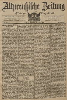 Altpreussische Zeitung, Nr. 155 Sonnabend 5 Juli 1902, 54. Jahrgang
