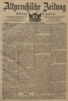 Altpreussische Zeitung, Nr. 157 Dienstag 8 Juli 1902, 54. Jahrgang