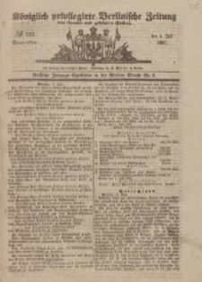 Bestandteil Nr. 55 der Nitschmanns Sammlungen: Königlich privilegirte Berlinische Zeitung von Staats und gelehrten Sachen