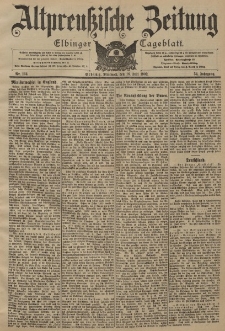 Altpreussische Zeitung, Nr. 164 Mittwoch 16 Juli 1902, 54. Jahrgang