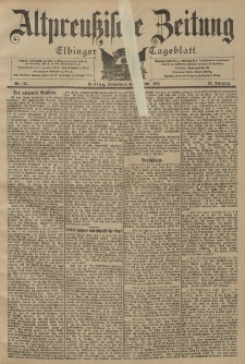 Altpreussische Zeitung, Nr. 173 Sonnabend 26 Juli 1902, 54. Jahrgang