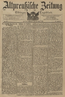 Altpreussische Zeitung, Nr. 197 Sonnabend 23 August 1902, 54. Jahrgang
