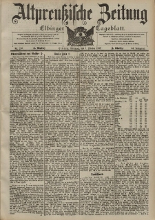 Altpreussische Zeitung, Nr. 230 Mittwoch 1 Oktober 1902, 54. Jahrgang