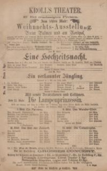 Pozycja nr 95 z kolekcji Henryka Nitschmanna : Weihnachts - Ausstellung : Unter Palmen und am Nordpol