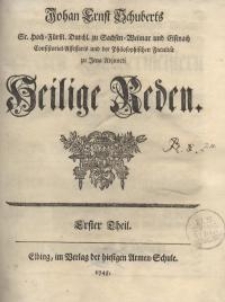 Heilige Reden : T. 1, 2